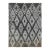 Blue & Brown Modern Wool Rug For Sale