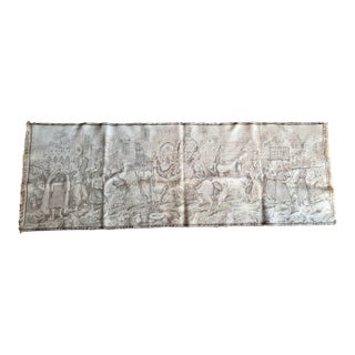 1970s Moroccan Aubusson Tapestry Textile / Art For Sale