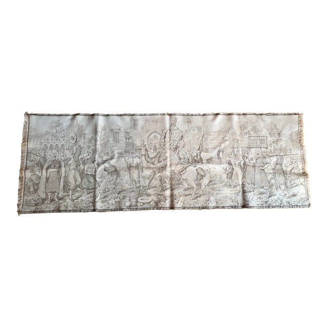 1970s Moroccan Aubusson Tapestry Textile / Art For Sale