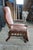 Antique 19th C Victorian Walnut Mechanical Reclining Library Chair Chaise Lounge For Sale - Image 4 of 17