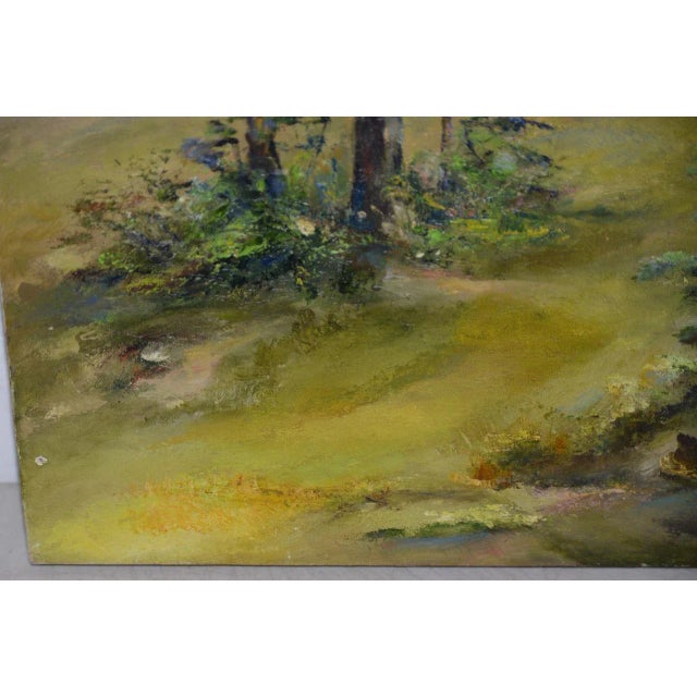 Irina Roublon Belotelkin (Russian / American, 1913-2009) "Spring in California" Oil Painting C.1960s For Sale - Image 4 of 8