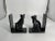 Vintage Black Cat Bookends - a Pair For Sale - Image 9 of 9