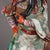 Late 20th Century Monumental Chinese Famille Rose Porcelain Figure of Guan Gong - 32" Tall For Sale - Image 5 of 9