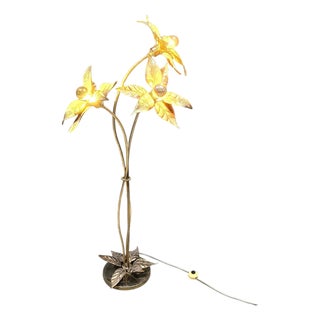 Flower Floor Lamp by Willy Daro, 1970s For Sale