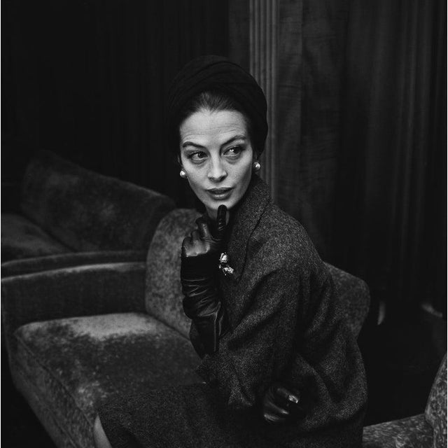 Capucine French actress Capucine (1928 - 1990), born Germaine Hélène Irène Lefebvre, visiting the UK, 9th January 1964....