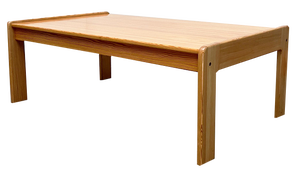 Vintage Swedish Pine Couch Table by Yngve Ekström for Swedese, 1970s
