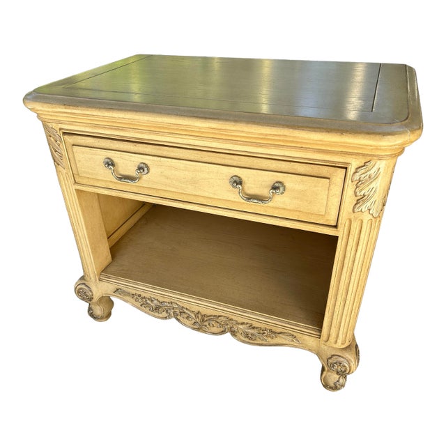 Marge Carson French Country Nightstand For Sale