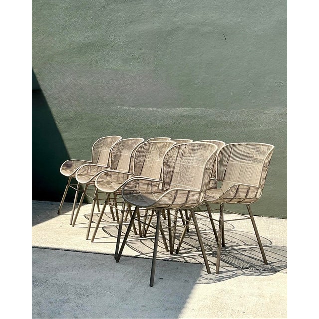 Vintage Originals Rose Dining Chairs - Set of 8 For Sale - Image 12 of 12