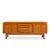 HP Hansen Mid Century Danish Teak Sliding Door Credenza This credenza measures: 78.5 wide x 19.5 deep x 29.5 inches high...