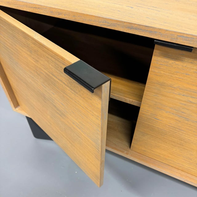 Mid-Century Modern Beithcraft-Style Custom Made Sideboard For Sale - Image 3 of 11