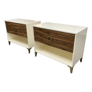 Williams-Sonoma Home Miranda Nightstands, Pair For Sale