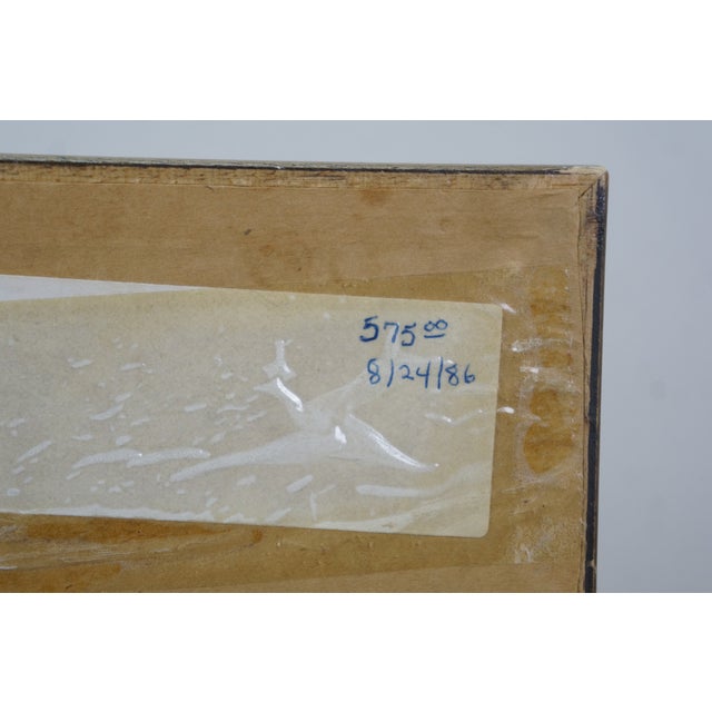 1983 Theo Tobiasse Immense Femme Heart of Men Abstract Hc Lithograph 50" For Sale - Image 13 of 14