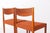 Brown Vintage Teak Dining Chairs by Poul M. Volther for Frem Røjle, 1960s, Set of 4 For Sale - Image 8 of 12