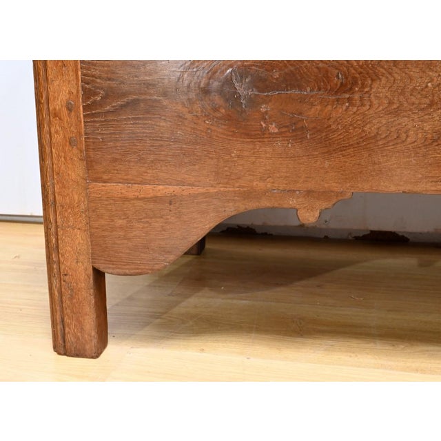 Late 19th Century Oak Chest For Sale - Image 11 of 18