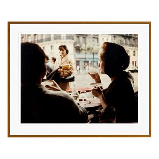 Paris Café 1950s by Peter Cornelius Framed C-Print For Sale