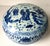Antique Chinese Ming Blue & White 9" Porcelain Box For Sale - Image 9 of 9