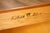 Wood Ethan Allen Georgian Court Style Cherry Step Back Hutch China Cabinet For Sale - Image 7 of 18
