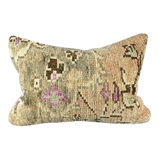 16 x 24 Rug Pillow Sapphire Dreamscape Turkish Pillow Cushion Cover For Sale