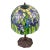 Tiffany style stained glass lamp. 20th century. Height: 56 cm. Up to 250V (Europe/UK Standard).The wiring of this item may...