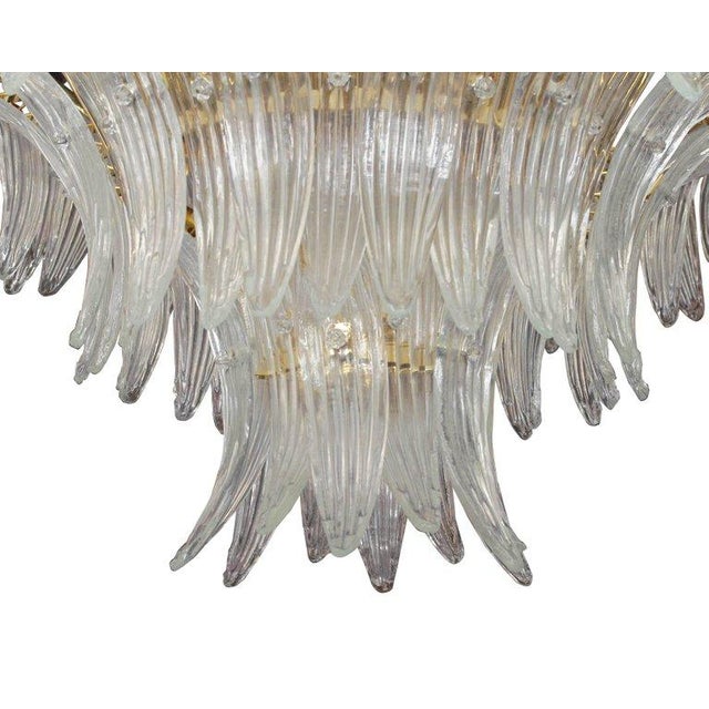 Fabio Ltd 21st Century Tropical Palmette Chandelier by Fabio LTD For Sale - Image 4 of 5