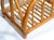 Wood Bamboo Cane Wicker Mid-Century Modern Side Bedside End Sofa Table Magazine Stand For Sale - Image 7 of 13