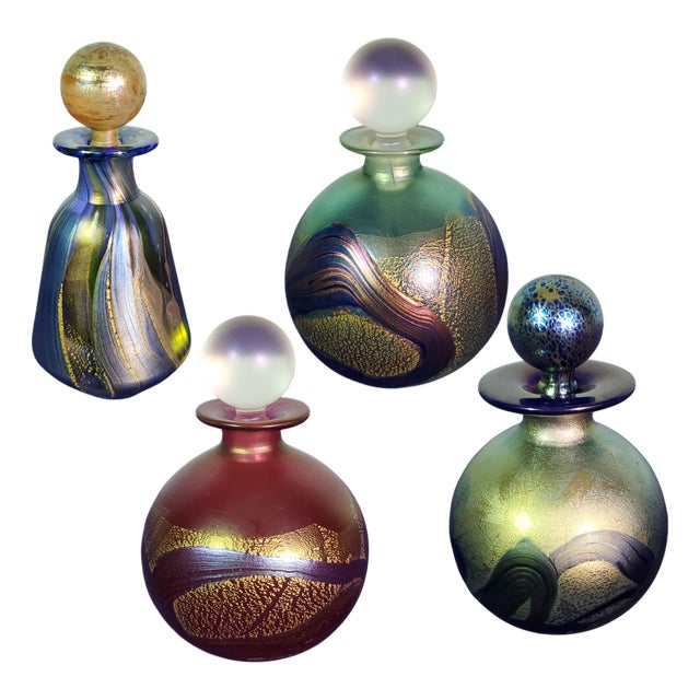 Isle of Wight Glass Set, Set of 4 For Sale