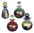 Isle of Wight Glass Set, Set of 4 For Sale