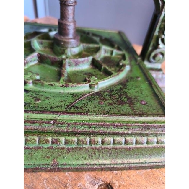 Metal Cast Iron Book Press, Late 19th Century For Sale - Image 7 of 18
