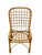 1960s Rattan and Bamboo Chair attributed to Tito Agnoli, Italy, 1960s For Sale - Image 5 of 11