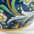 Navy Blue Italian Hand Painted Ceramic Vase With Three Handles, Signed by Artist For Sale - Image 8 of 12