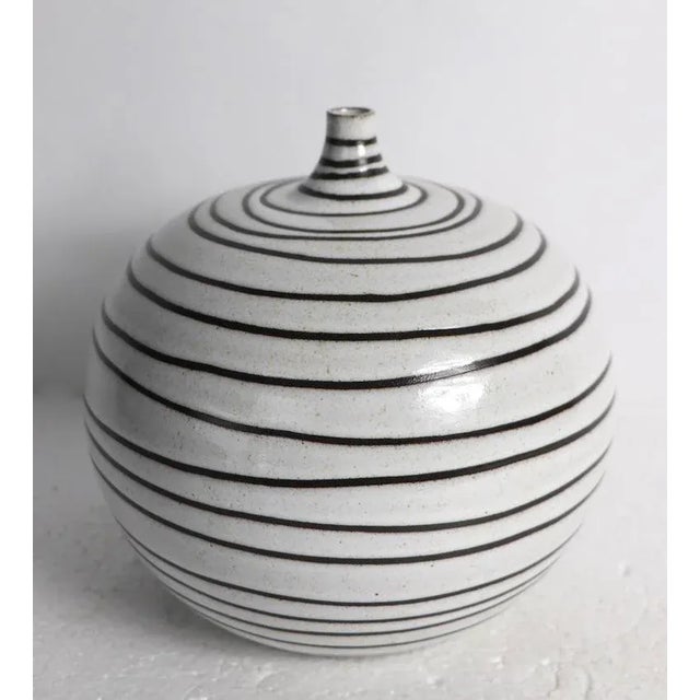 Art Pottery Vase by Noted Ceramic Artist Boyan Moskov 2011 For Sale - Image 4 of 13