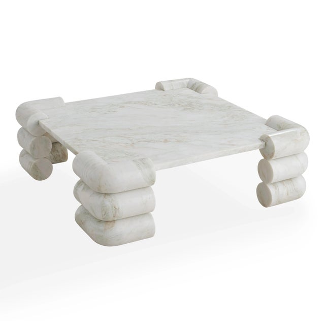 Solid Craft. Luxe, honest material meets fresh silhouette. Handcrafted from solid Banswara marble, our Circuit Marble...
