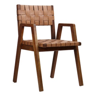 Matthew Izzo Home Metro Leather Armchair For Sale