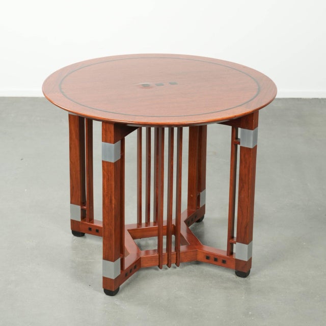 Art Deco Style Decoforma Series Round Side or Coffee Table from Schuitema For Sale - Image 12 of 12