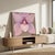 Soft yet powerful, this oversized 1977 signed painting captures the intimate beauty of a single orchid in full bloom....