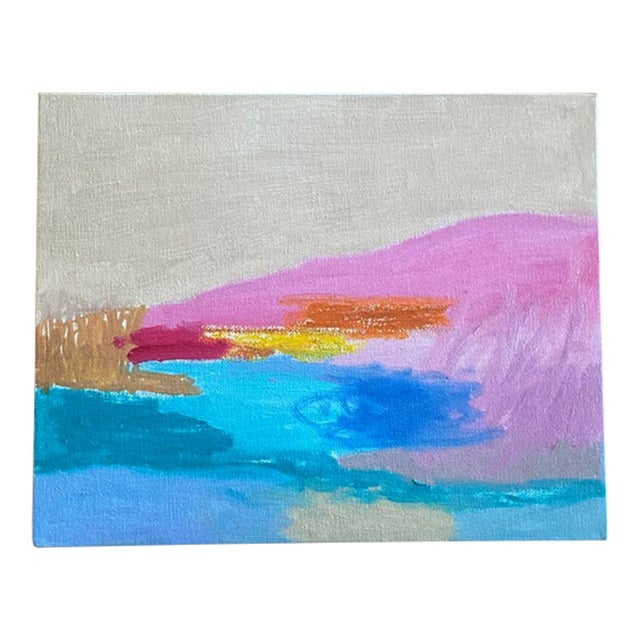 Oaxaca II Abstract Oil Landscape For Sale