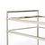 Mid-Century Modern Two-Tier Bar Cart in Antiqued Nickel Finish For Sale - Image 10 of 18