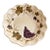 Late 20th Century Italian Hand-Painted Grape and Leaf Ceramic Serving Dish For Sale