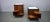 Brown Vintage Art Deco Bedside Tables, 1935s, Set of 2 For Sale - Image 8 of 18