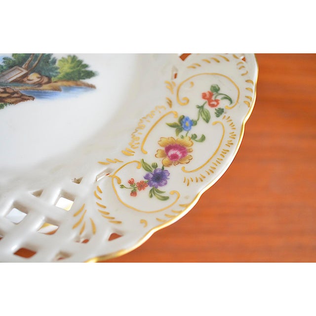 Ceramic Top Bowl attributed to Hädrich & Sohn for Reichenbach, 1900s For Sale - Image 7 of 10