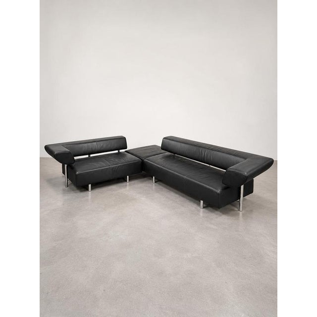 Arthe Leather Modular Sofa Bed from Cor, Set of 3 For Sale - Image 9 of 9