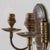 1940s Pair of French Brass and Mirror Sconces For Sale In Los Angeles - Image 6 of 15
