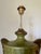 Large Bronze-Green Ceramic Lamp, 1950s For Sale - Image 14 of 18