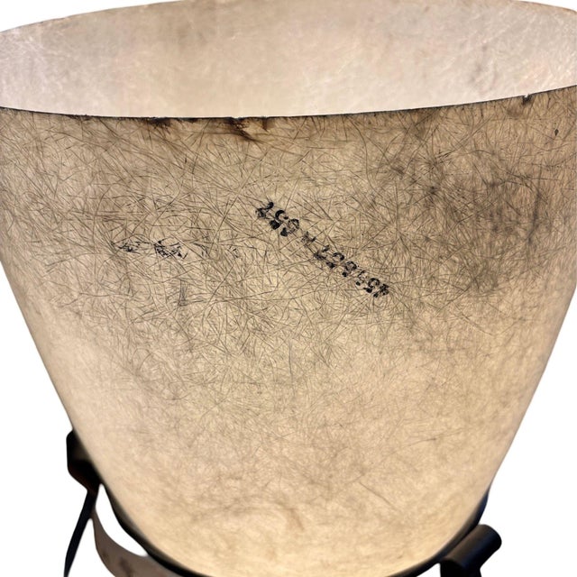 Large Mid-Century Fiberglass Cone Shade Spanish Colonial Lamp For Sale In Los Angeles - Image 6 of 7