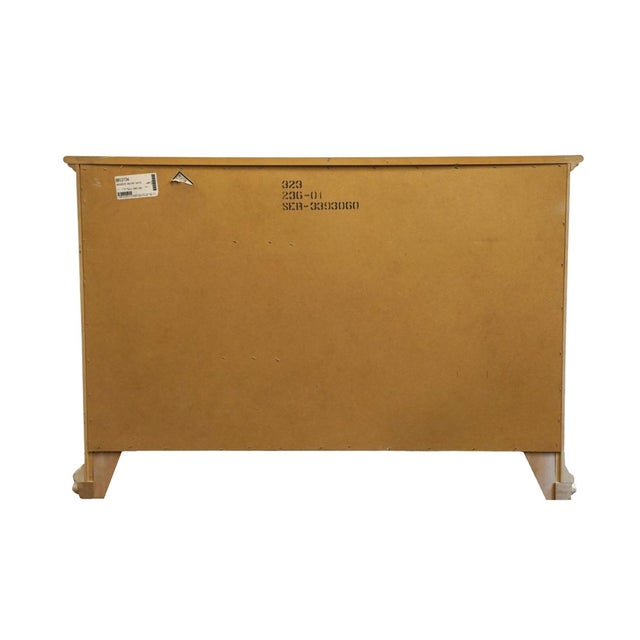 Late 20th Century Atlavista Lane Cream / Off White Contemporary Modern 56" Double Dresser For Sale - Image 11 of 13