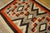 Early 20th Century 1930s Gray Diamond Antique American Navajo Rug 4' X 5'8" Flat Weave Wool Carpet For Sale - Image 5 of 8