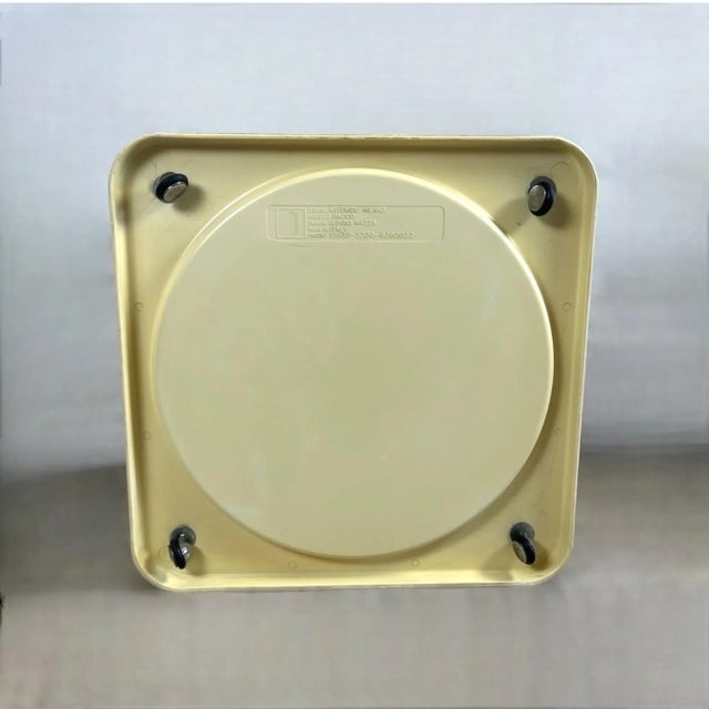 Glass Vintage Italian Bacco Bar Cart Mobile Drink Trolley with Glass Shelf & Bottle Holder by Sergio Mazza for Artemide, 1960s For Sale - Image 7 of 11