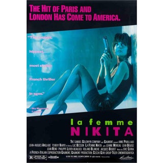 Vintage La Femme Nikita Poster, 1990 For Sale