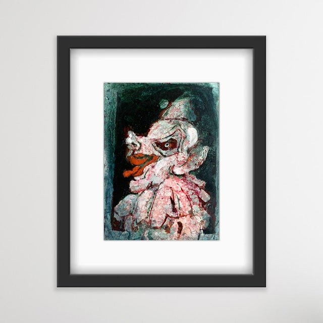 Andrzej Kreutz-Majewski, The Head, 1996, Oil and Mixed Media on Paper For Sale - Image 4 of 7