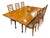 1970s Set of 7 - Dining Table & Chairs For Sale
